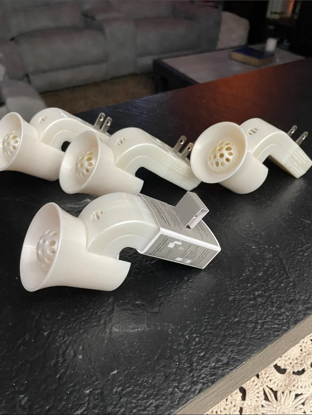 Bath & Body Works White Night Light Plug-In Lamp Adapter - Pack of 4